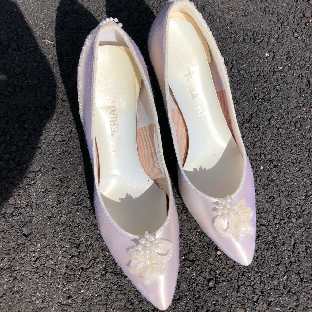 Vintage 80s Wedding Heels